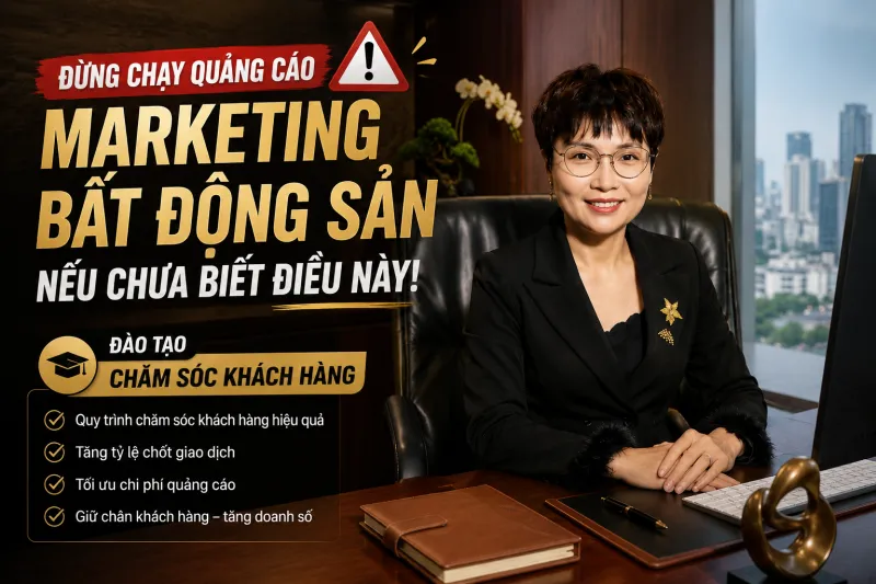 Bí Quyết Tăng Tỷ Lệ Chốt Sale Bất Động Sản Từ Nguồn Khách Chạy Quảng Cáo