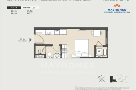 Booking Bán Studio 3,3 tỷ, 25,5m2 Trục 12, View Hồ CC Masteri Lumière Prime Hills, Vinhomes Global Gate Đông Anh Hàng Hiếm, Ký Mới Chủ Đầu Tư