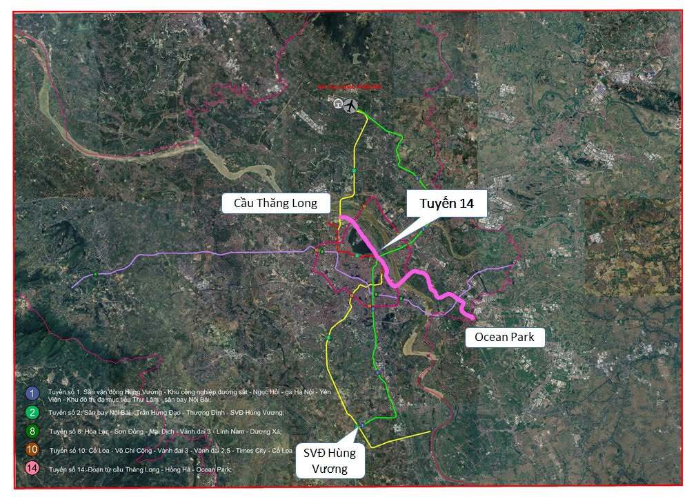 Tuyến Metro số 14 Hà Nội