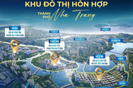 Charmora City Nha Trang – Dự án khu đô thị nghỉ dưỡng, bất động sản cao cấp gồm chung cư và biệt thự biển do Sun Group phát triển tại Nha Trang