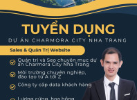 Tuyển Chuyên Viên Kinh Doanh, Quản Trị Website Dự Án Charmora City Nha Trang – Tập Đoàn Sun Group, Làm Việc Tại Khánh Hoà