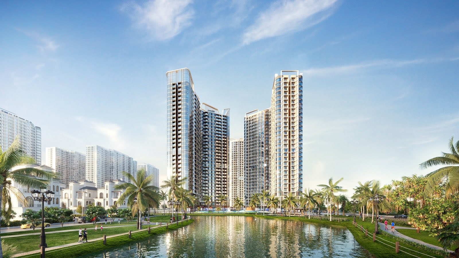 Đại đô thị Vinhomes Ocean Park và các tòa tháp căn hộ tại huyện Gia Lâm
